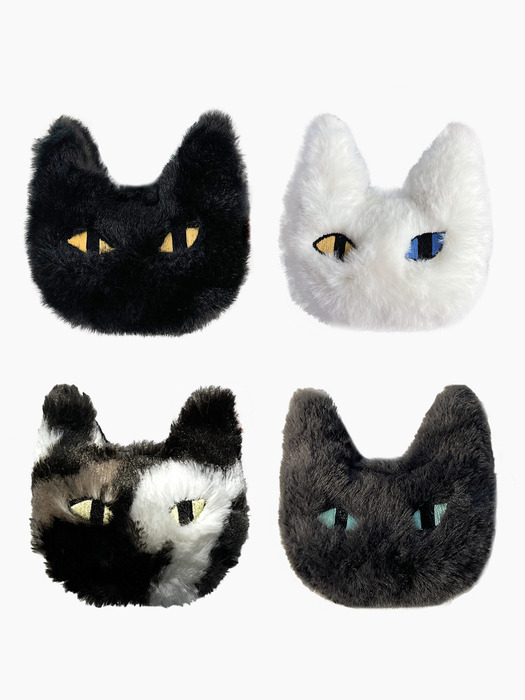 빅 캣 키링 : ab fab BIG cat ( 4 colors )