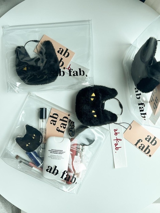 빅 캣 키링 : ab fab BIG cat ( 4 colors )
