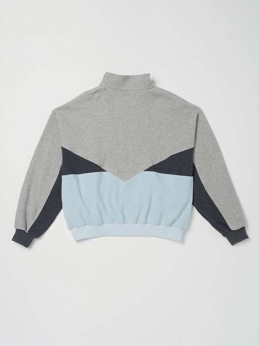 Via Colorblock Zip-up (Gray multi)