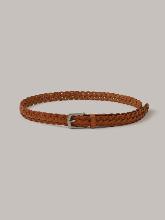 Vintage Hide Twist Belt - 2 color