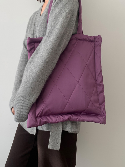 nolee padding bag_dia purple