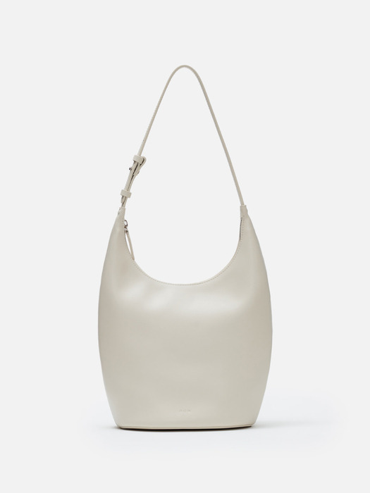 Medium Around hobo bag Ivory