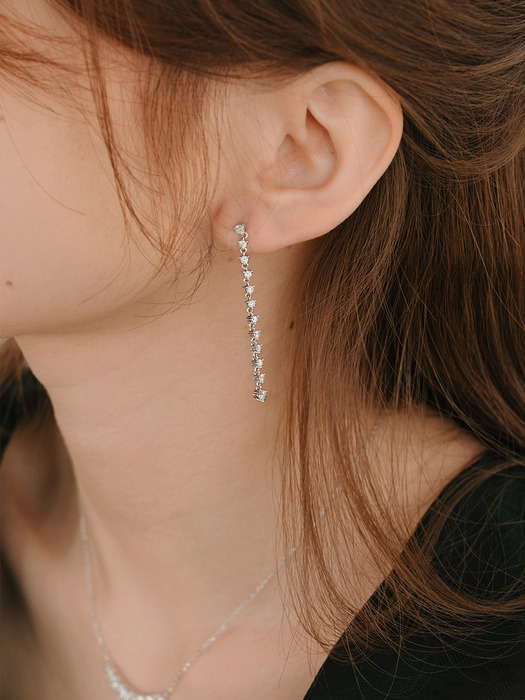 [Silver925] Lida Milky Way Earrings