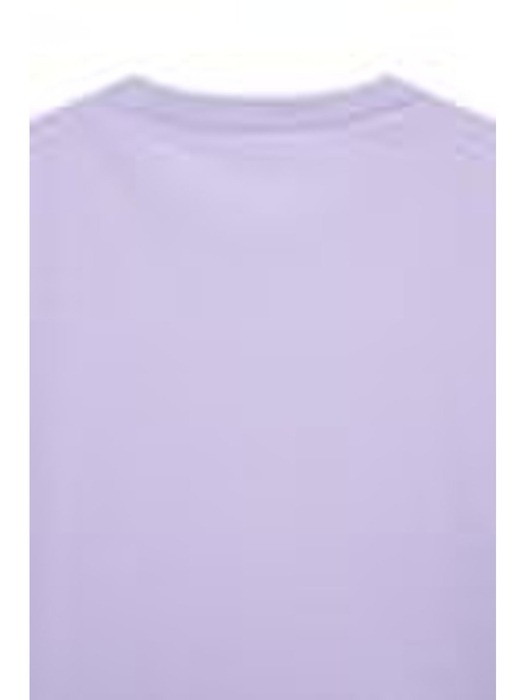 AX 여성 글리터 로고 이지 티셔츠-라이트 퍼플(A424130020)