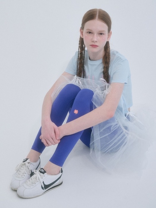 [클로버가든]SUPER HIGH TENSION Y-FREE LEGGINS_BLUE [W CONCEPT]