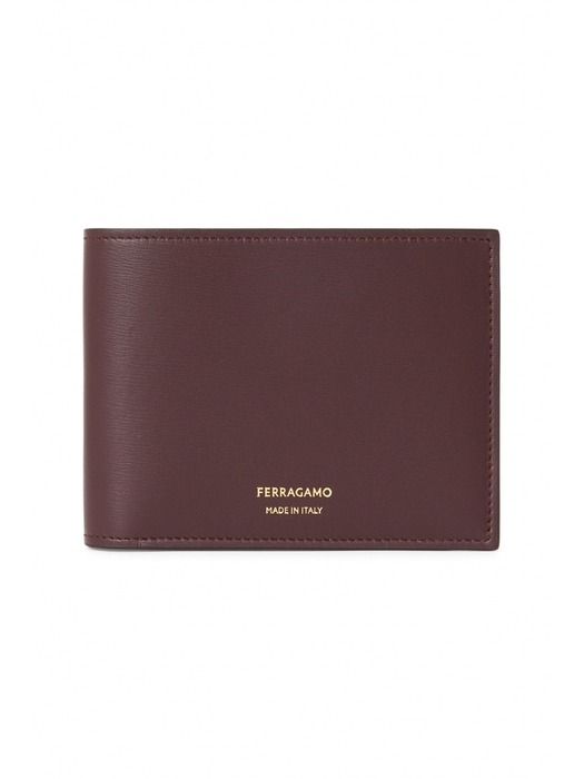 FERRAGAMO 페라가모 남성 반지갑 66 1325 DARK BAROL 0770090