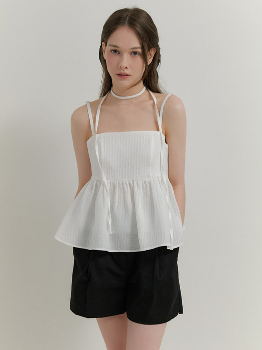 Own bustier blouse (white)