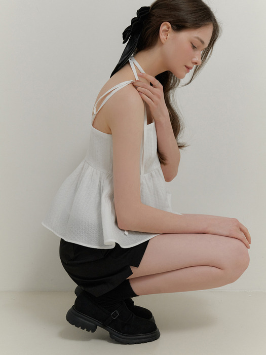 Own bustier blouse (white)