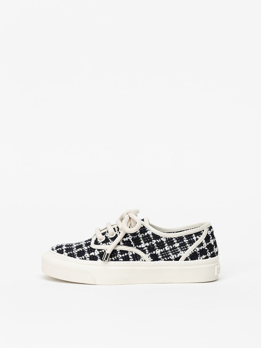 THALASSA SNEAKERS in NAVY TILE CHECK