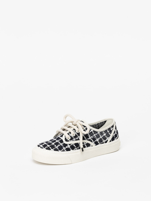 THALASSA SNEAKERS in NAVY TILE CHECK