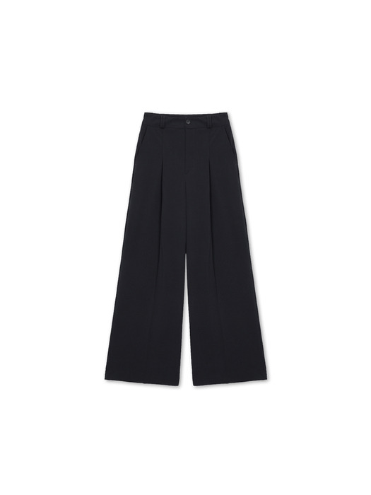 Essential wide slacks Charcoal