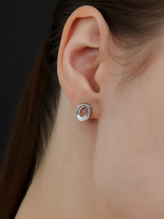 Donut earring