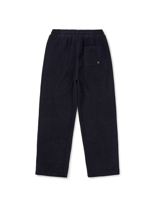 [24FW clove] Logo Fleece Pants_Men (Navy)