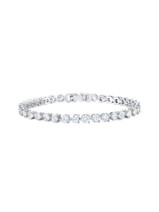 0.1CT 3-Prong Tennis Bracelet