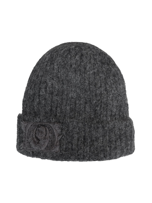 Charcoal Fuzzy-Wuzzy Beanie (Last Restock)