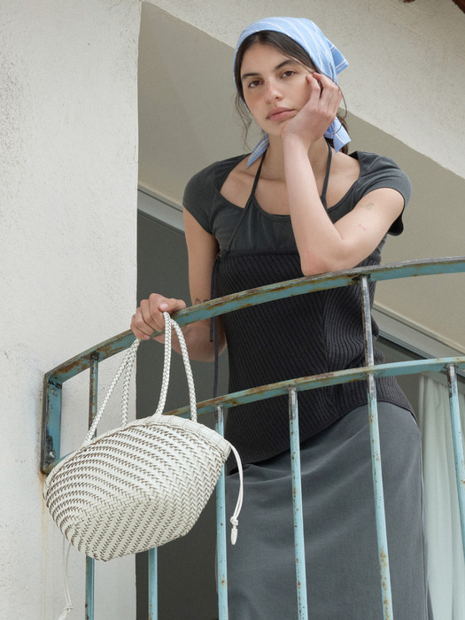Twig Basket Shoulder Bag_4colors