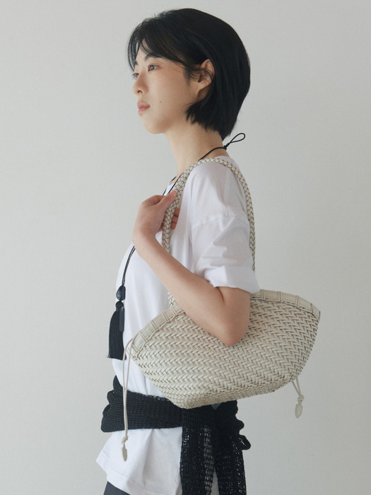 [New Color] Twig Basket Shoulder Bag_4colors