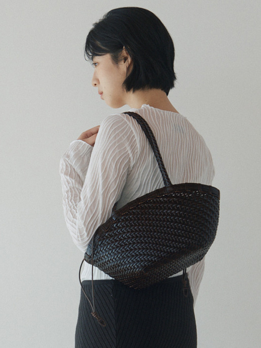 [New Color] Twig Basket Shoulder Bag_4colors