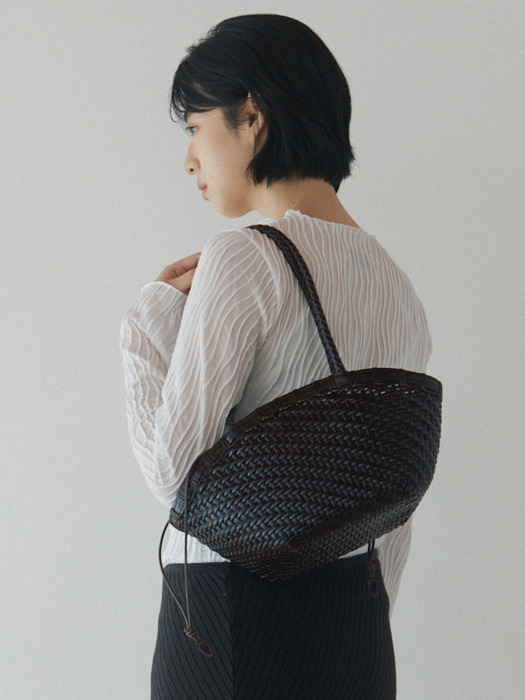 Twig Basket Shoulder Bag_4colors