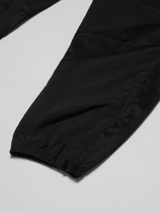 Contrast Track Pants - Black/Black