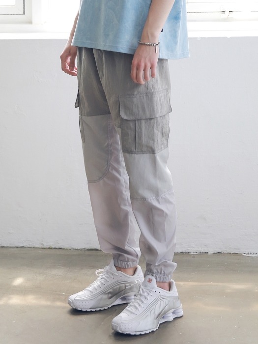3RD SECTION JOGGER PANTS MSNCP003-AG