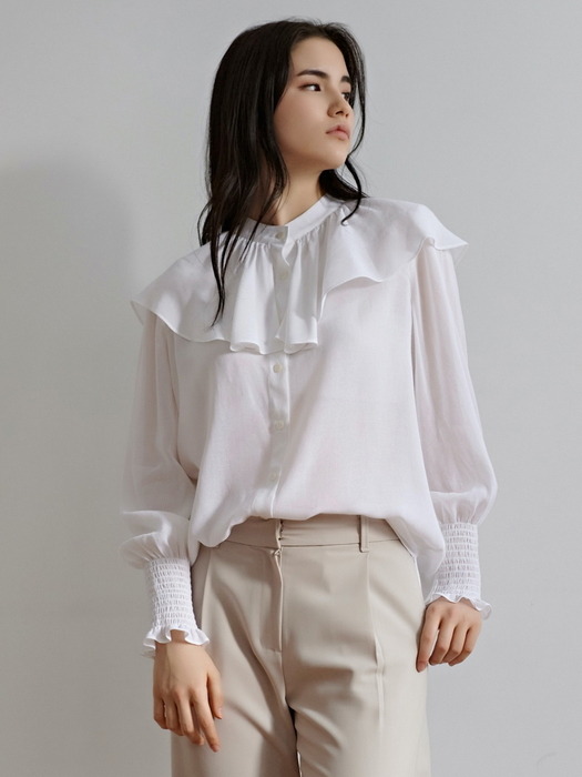 BOHEME FLOUNCE BLOUSE