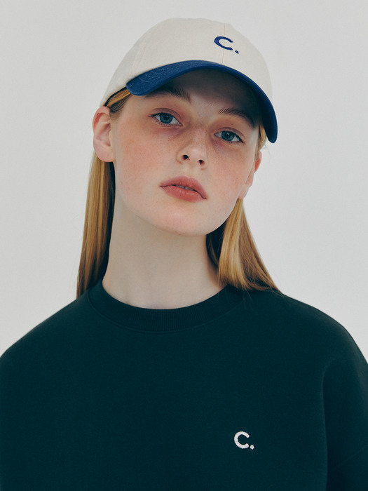 Basic Fit Ball Cap Colorblock (Navy)