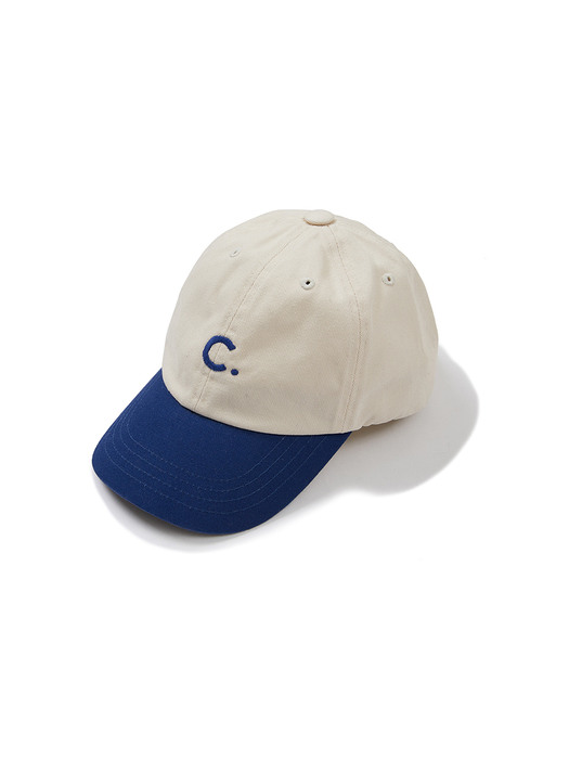 Basic Fit Ball Cap Colorblock (Navy)