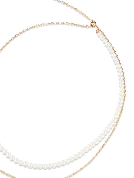 PEARL LINE CONTROLLING NECKLACE