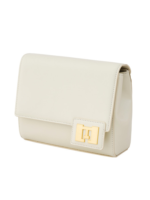 [FRONTROW X EENK] Classic Small Leather Bag_IVORY