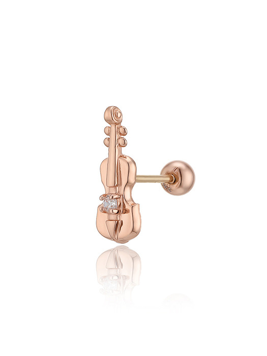 바이올린 피어싱 14K Gold 귀걸이 LPFL1006G