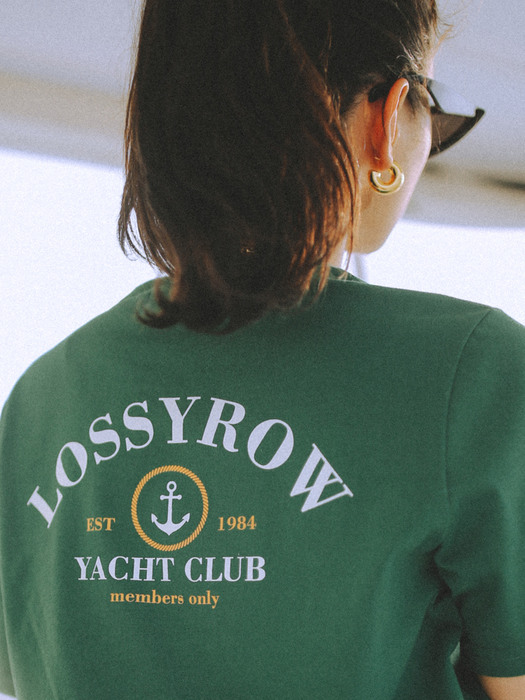 Arch Yacht Half-Sleeve T-shirt Green