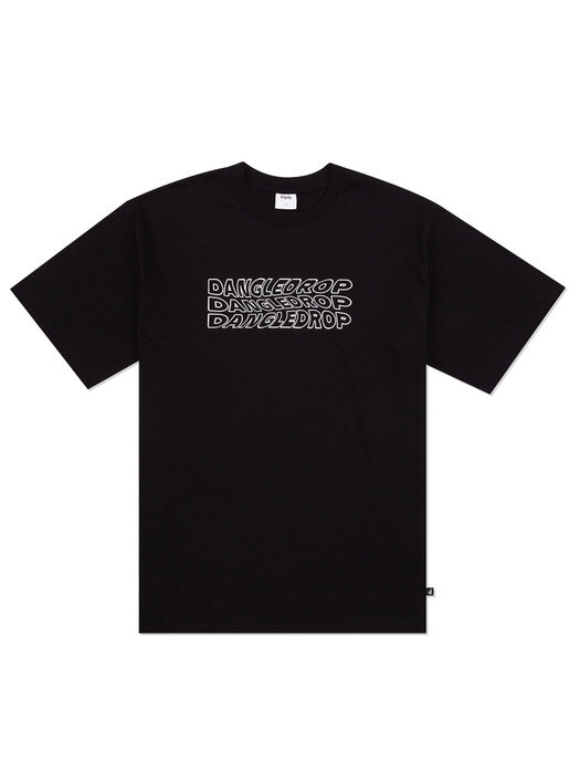 Line Wave T-Shirt_Black