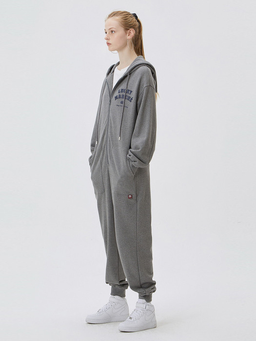 WE LIKE Sweat Jump Suit_QWDEX21560GYM