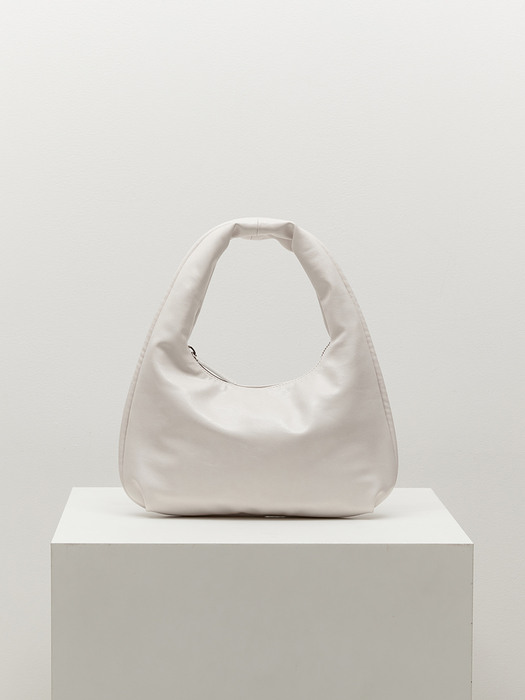 mini plump bag (crinkle white)