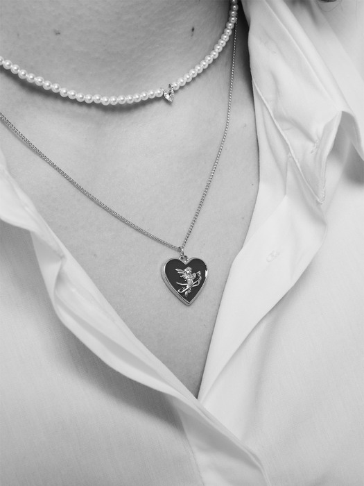 Cupid Heart Necklace_3color