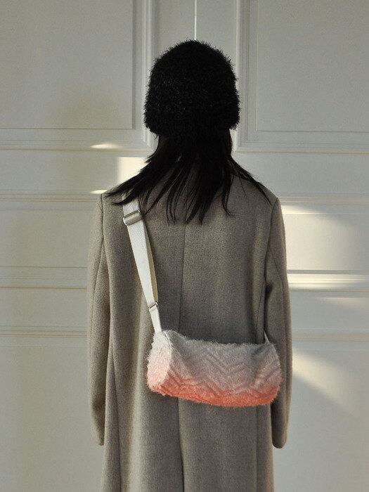 Feather bag - Coral Blue
