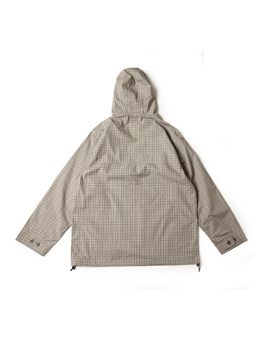 [DUBLIN]TREE AND PULLOVER_CHECK BEIGE
