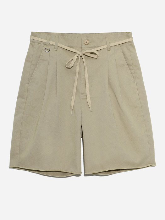  BERMUDA PANTS_BEIGE