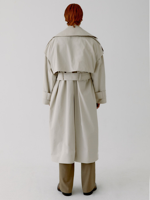 DUKE TRENCH COAT [IVORY]