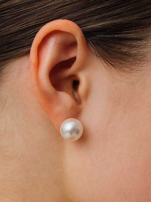 [14K Gold]Classic Pearl Earrings_VH22N4EA506M
