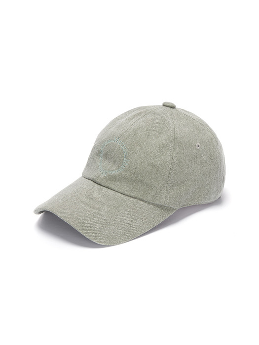 Matin Kim마뗑킴]MACARON LOGO BALL CAP IN KHAKI