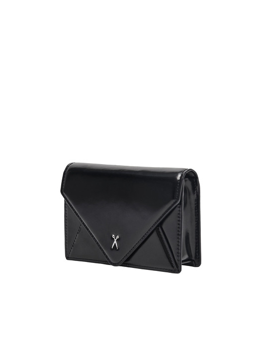 Easypass Amante Card Wallet With Leather Strap Black