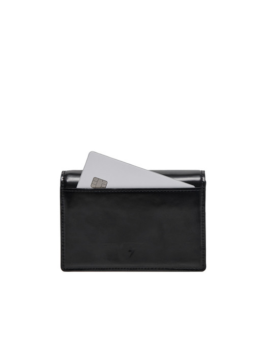 Easypass Amante Card Wallet With Leather Strap Black
