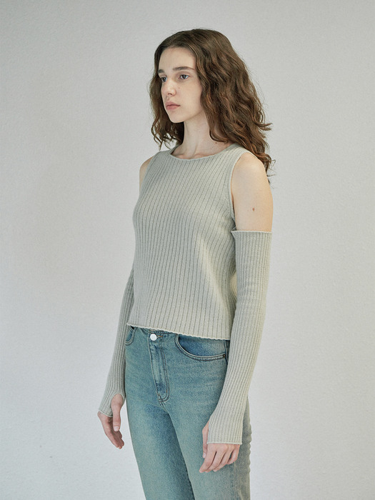 WARMER KNIT TOP (beige)