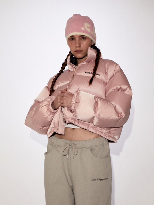 [EXCLUSIVE] RR DOWN SHORT JACKET - PINK