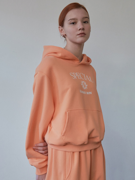 Lossy Special Symbol Hoodie Orange