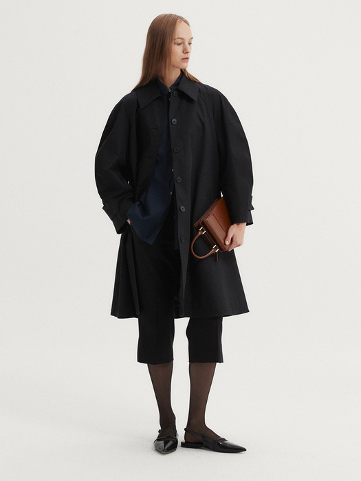 FONDE TRENCH COAT (BLACK)