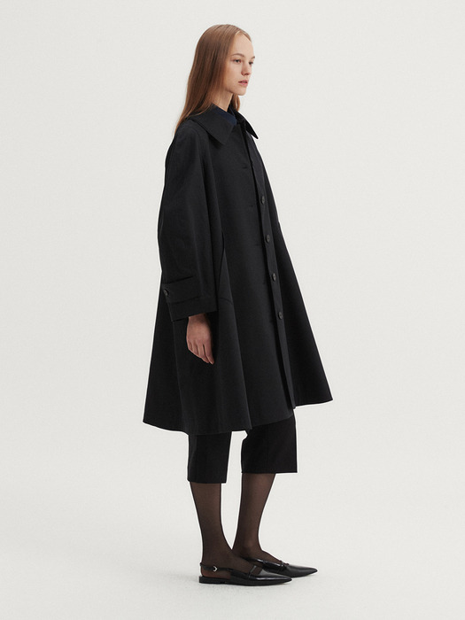 FONDE TRENCH COAT (BLACK)