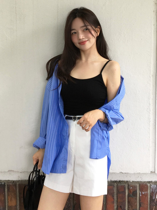 SIPT7067 chino short pants_White
